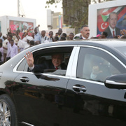 Sudan'da Cumhurbaşkanı Erdoğan'a sevgi seli!