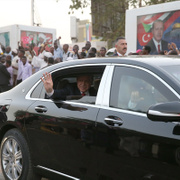 Sudan'da Cumhurbaşkanı Erdoğan'a sevgi seli!