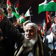 ABD Başkonsolosluğu önünde 'Kudüs kararı' protestosu