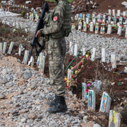 ÖSO Afrin'de YPG/PKK cephanesi buldu