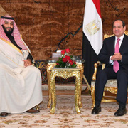 Prens Selman ve Sisi'nin bu görüntüsü olay oldu!