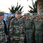 Erdoğan ilk kez askeri üniforma giydi! İşte başkomutan Recep Tayyip Erdoğan