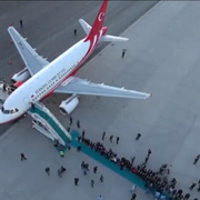 Üçüncü havalimanında ilk inişi Erdoğan yaptı