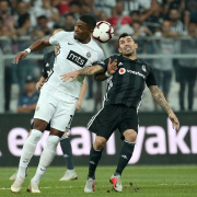 Beşiktaş-Partizan maçının fotoğrafları