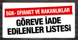 677 sayılı KHK ile iade edilenlerin listesi ile ilgili görsel sonucu