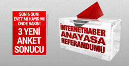 3 yeni referandum anketi sonucu evet mi hayır mı önde?