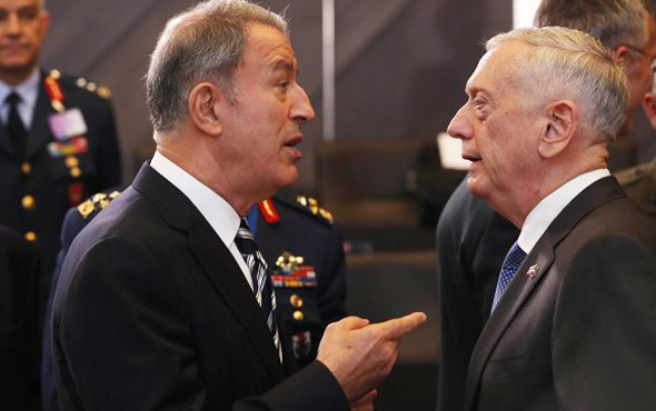 Hulusi Akar James Mattis'in yÃ¼zÃ¼ne sÃ¶yledi! Kesin