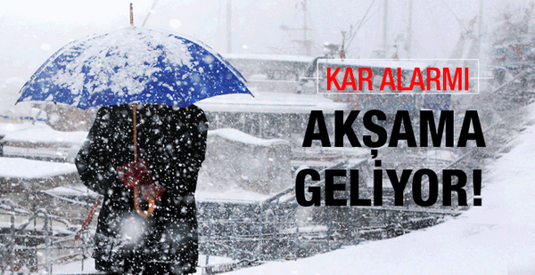 Kuvvetli Yağmur ve Kar Uyarısı
