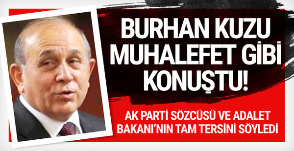 Olay KHK açıklaması! Burhan Kuzu muhalefet saflarına geçti!