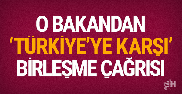 BAE Dışişlerinden Türkiyeye karşı birleşin çağrısı BAE Dışişlerinden Türkiyeye karşı birleşin çağrısı