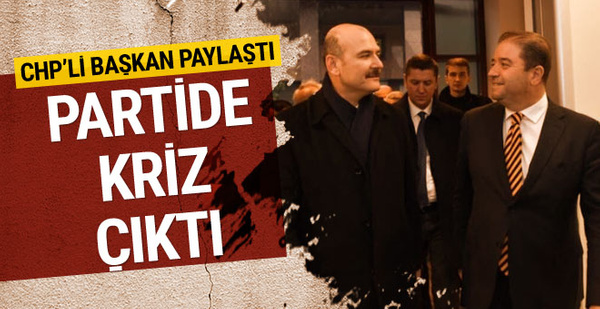 CHP’li başkanın paylaşımı kriz yarattı
