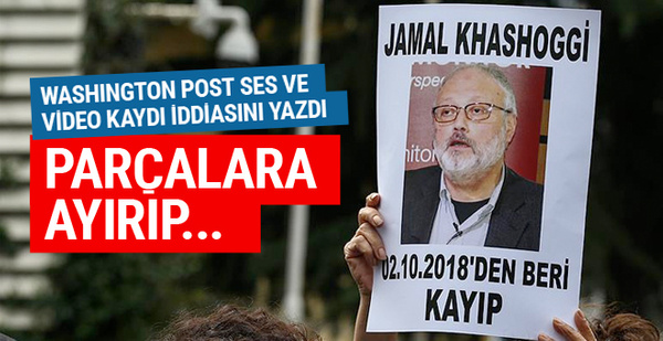 Cemal Kaşıkçı ile ilgili şok iddia! Ses ve video kaydı var