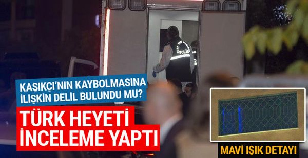 Türk ve Suudi ekip konsolosluğa girdi