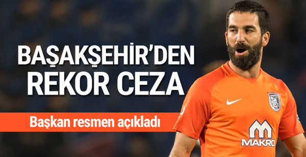 Başakşehirden Arda Turana para cezası Başakşehirden Arda Turana para cezası