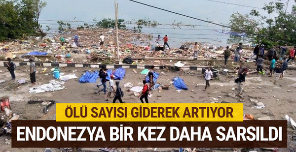 Endonezya'da yeni bir deprem daha oldu