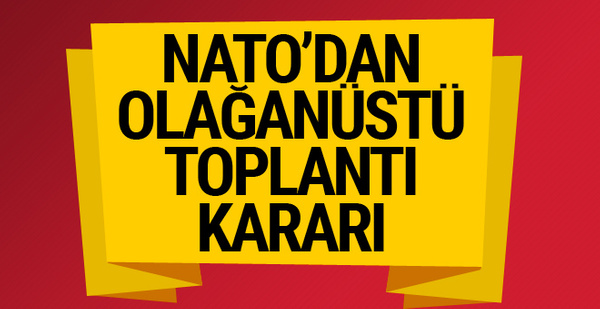 NATO-Ukrayna Komisyonu olağanüstü toplanacak NATO-Ukrayna Komisyonu olağanüstü toplanacak
