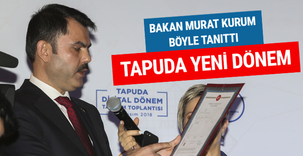 Tapuda milyonlarca vatandaşı ilgilendiren yeni dönem! Murat Kurum açıkladı