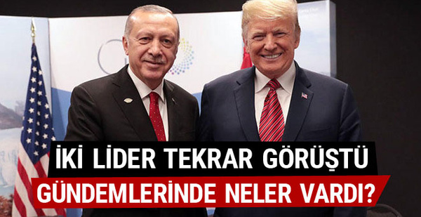 Cumhurbaşkanı Erdoğan ile Trump'tan Arjantin'de kritik görüşme