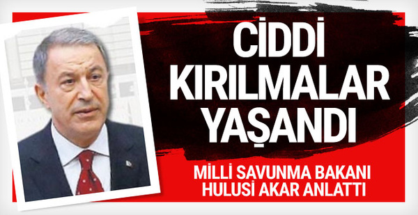Akar: Kararlı mücadele sonucu terör örgütünde ciddi kırılmalar meydana geldi 28