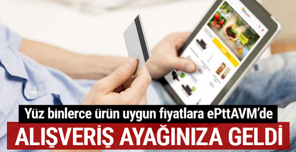 Yüz binlerce ürün uygun fiyatlara ePttAVM.com’da