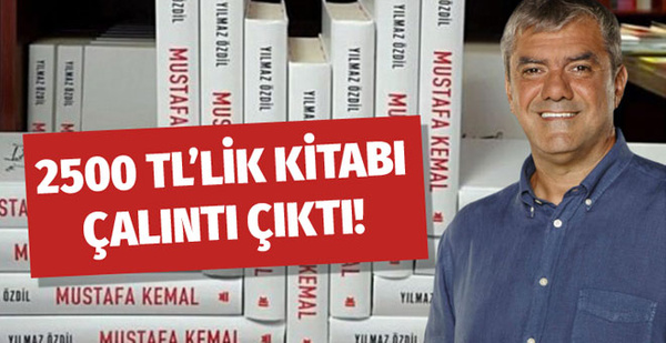 Yılmaz Özdil'in 2 Bin 500 TL'lik kitabı çalıntı mı?