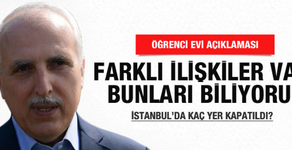 Vali Mutlu�dan öğrenci evi açıklaması