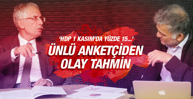 Son anket sonuçları Özer Sencar'dan olay tahmin