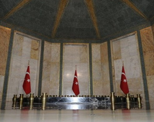 Anıtkabir'deki mühürdü oda açıldı işte Atatürk'ün mezarı
