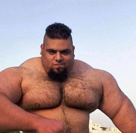 175 kiloluk İranlı Hulk!