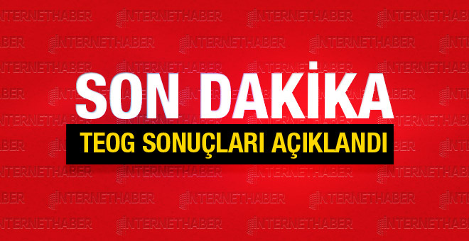 TEOG YEP 2016 Sonuçları Açıklandı TEOG YEP 2016 Sonuçları Açıklandı