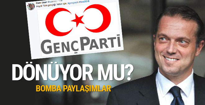 Cem Uzan'dan geri mi dönüyor? Bomba paylaşımlar...