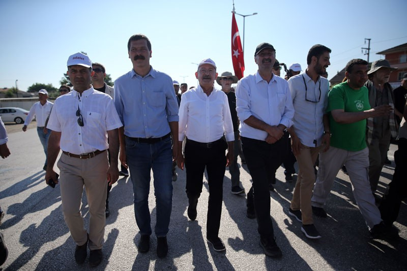 Kılıçdaroğlu'nun önünde tabanca mermisi bulundu