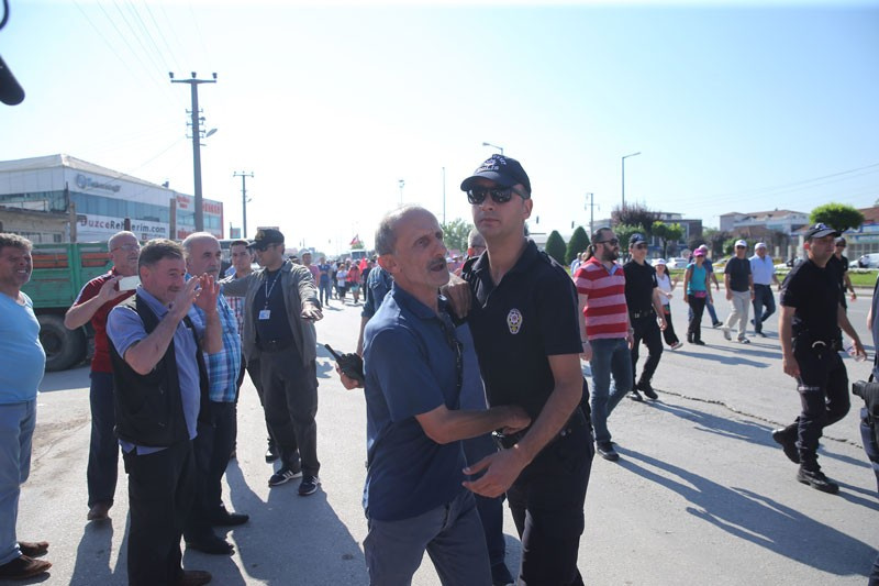 Kılıçdaroğlu'nun önünde tabanca mermisi bulundu