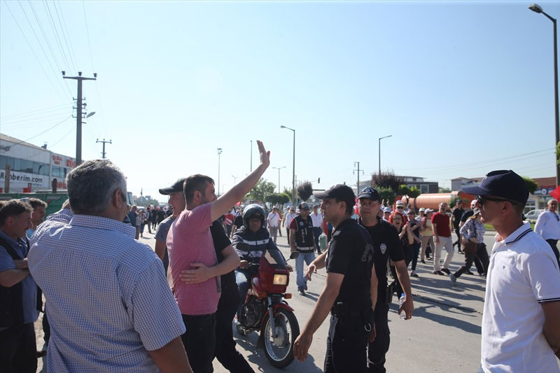 Kılıçdaroğlu'nun önünde tabanca mermisi bulundu