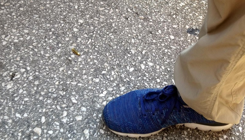 Kılıçdaroğlu'nun önünde tabanca mermisi bulundu