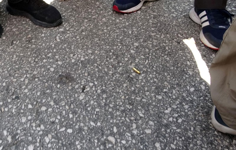 Kılıçdaroğlu'nun önünde tabanca mermisi bulundu