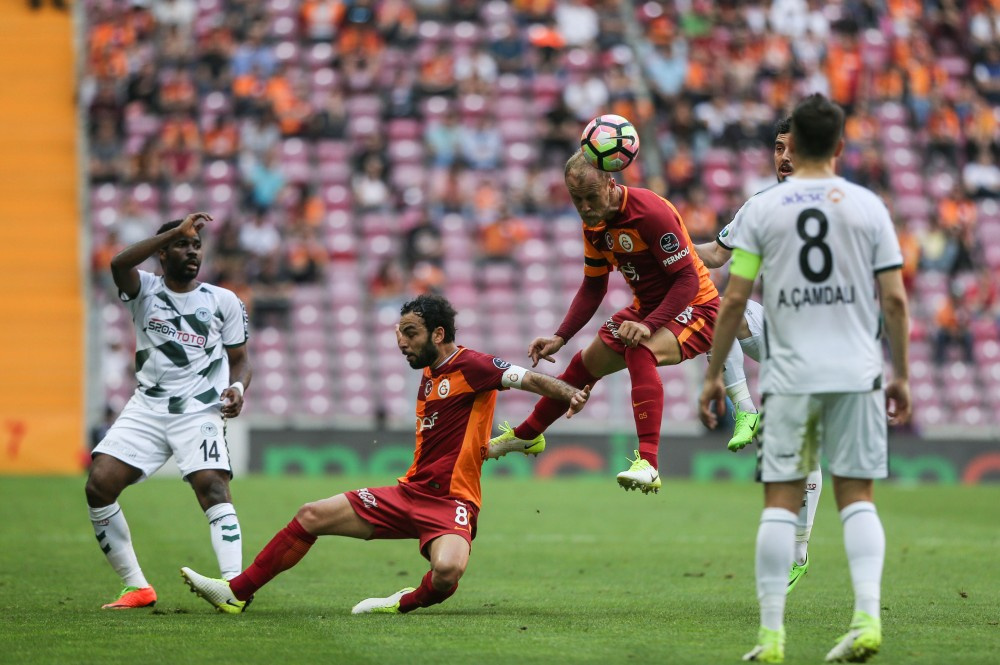 Galatasaray Atiker Konyaspor maçı fotoğrafları