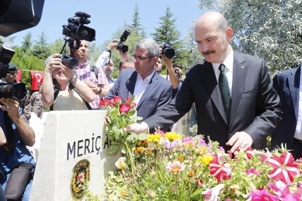 Bakan Soylu'yu böyle karşıladılar dikkat çeken namlu detayı