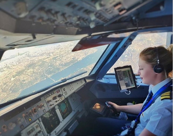 Sosyal medyayı sallayan Türk kadın pilotlar
