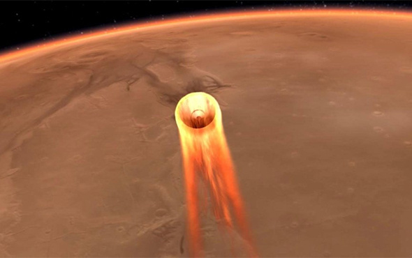 NASA başardı: Mars kaşifi InSight sorunsuz iniş yaptı!