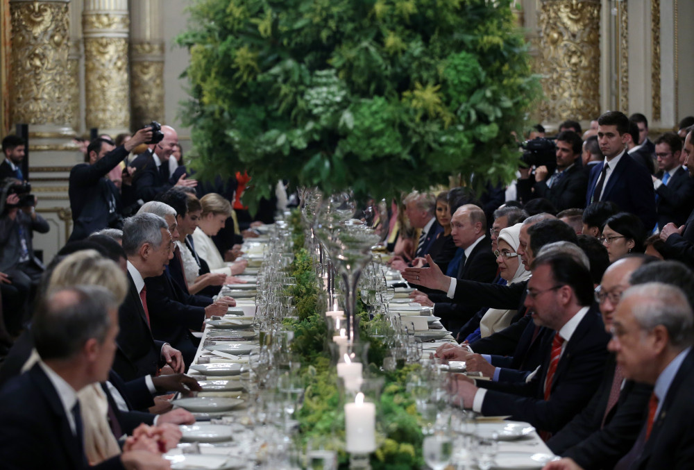 G20 liderleri yemekte buluştu! Erdoğan’a özel helal menü hazırlandı
