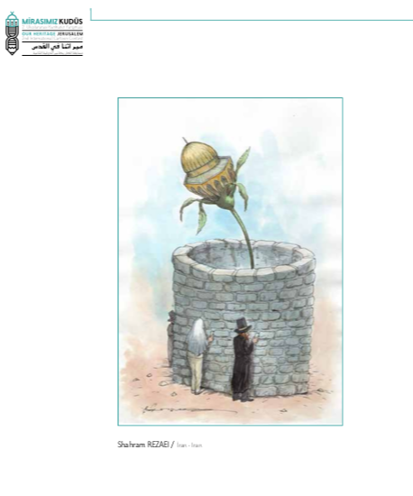 ´2. Uluslararası Mirasımız Kudüs Karikatür Yarışması´nın kazananları belli oldu