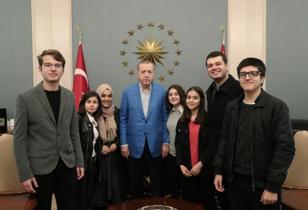 Erdoğan ile görüşen öğrenciler o anları anlattı!