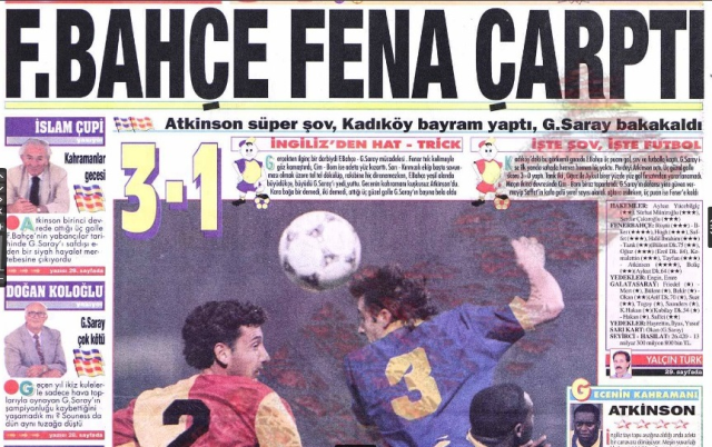 En unutulmaz Galatasaray-Fenerbahçe derbileri