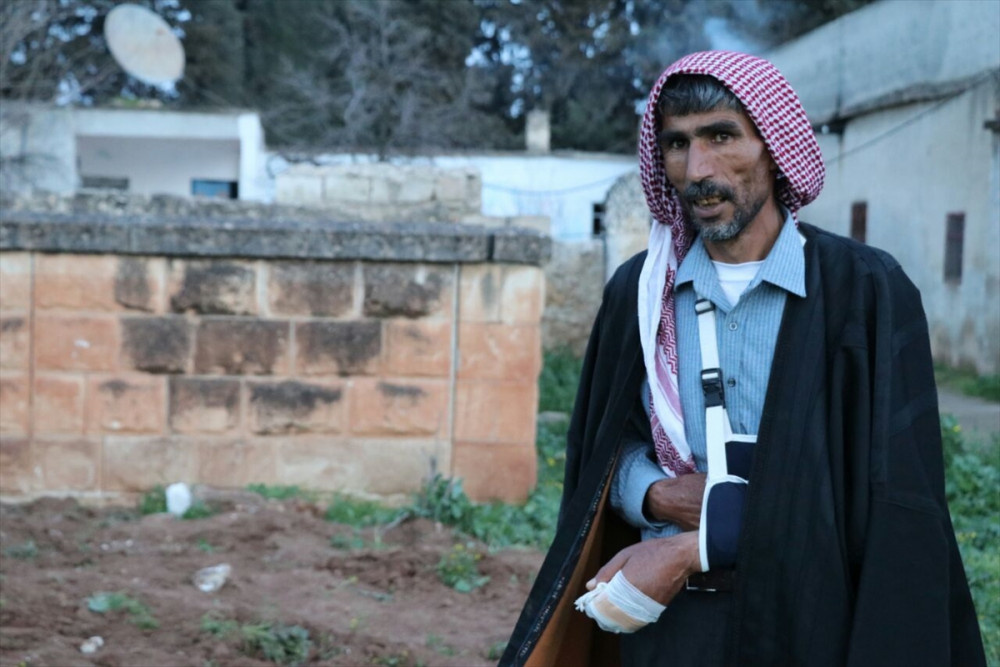 Afrin'de teröristlerin sivilleri katlettiği anlar görüntülendi!