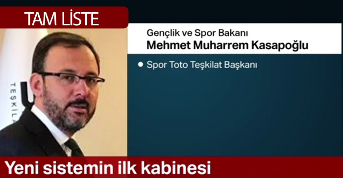 Yeni Bakanlar aslen nereli eÅi ve çocukları ile memleketleri
