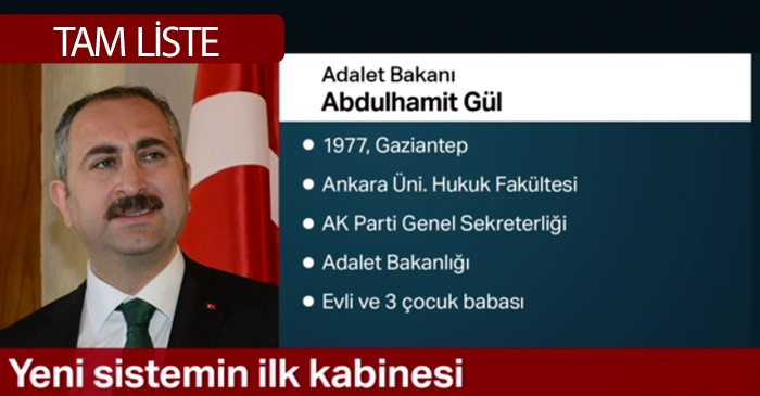 Yeni Bakanlar aslen nereli eÅi ve çocukları ile memleketleri
