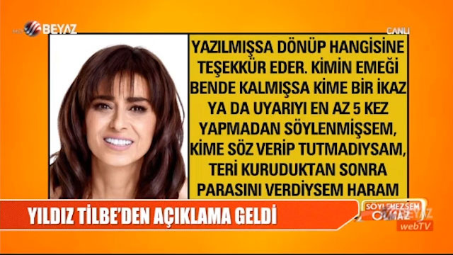 Yıldız Tilbe önce yazdı sonra sildi! Şok görüntüler için bakın ne dedi