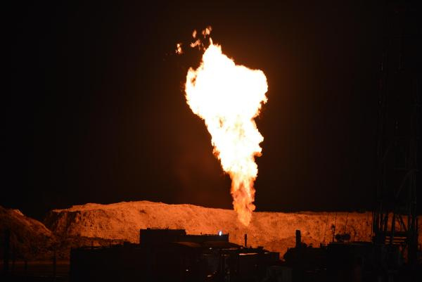 Bakan doğal gaz müjdesini vermişti: İşte ilk görüntüler!