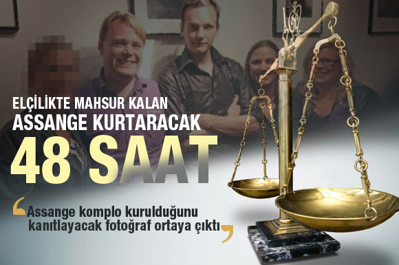 İşte Assange kurtaracak o fotoğraf